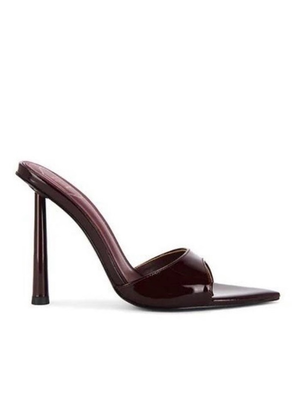 Burgundy Pointed-Toe Stiletto heels